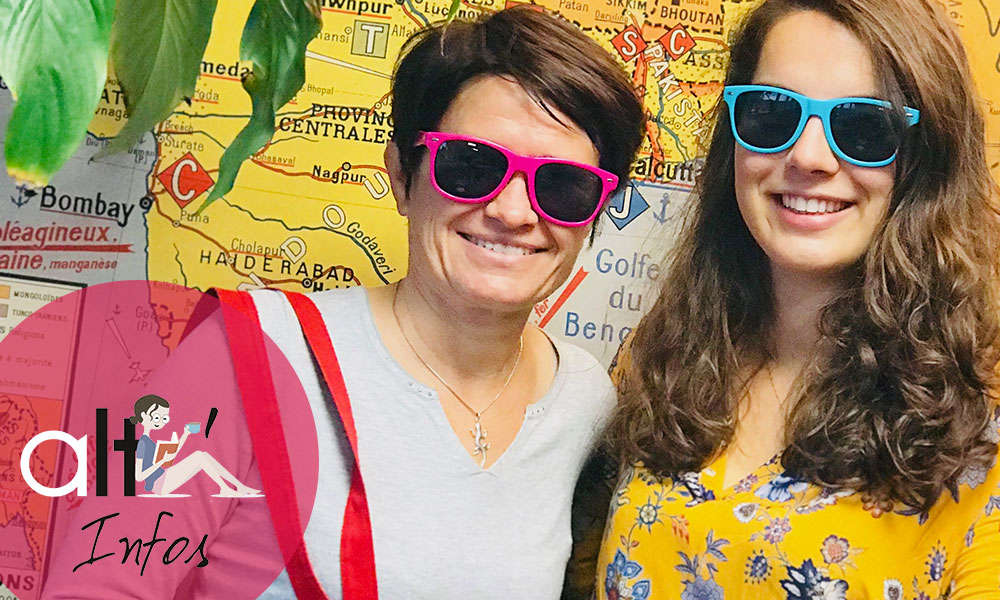 Martine et Laura. Découvrez l'expo “Sous les mers - Au delà de l'image“